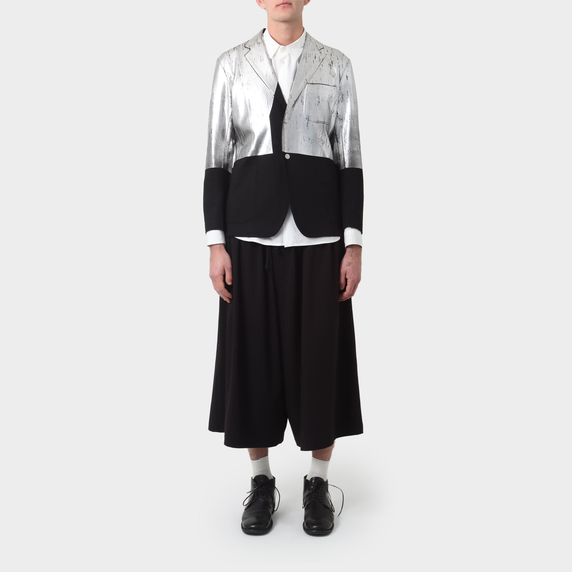 Issey Miyake Two Tone Metallic Blazer