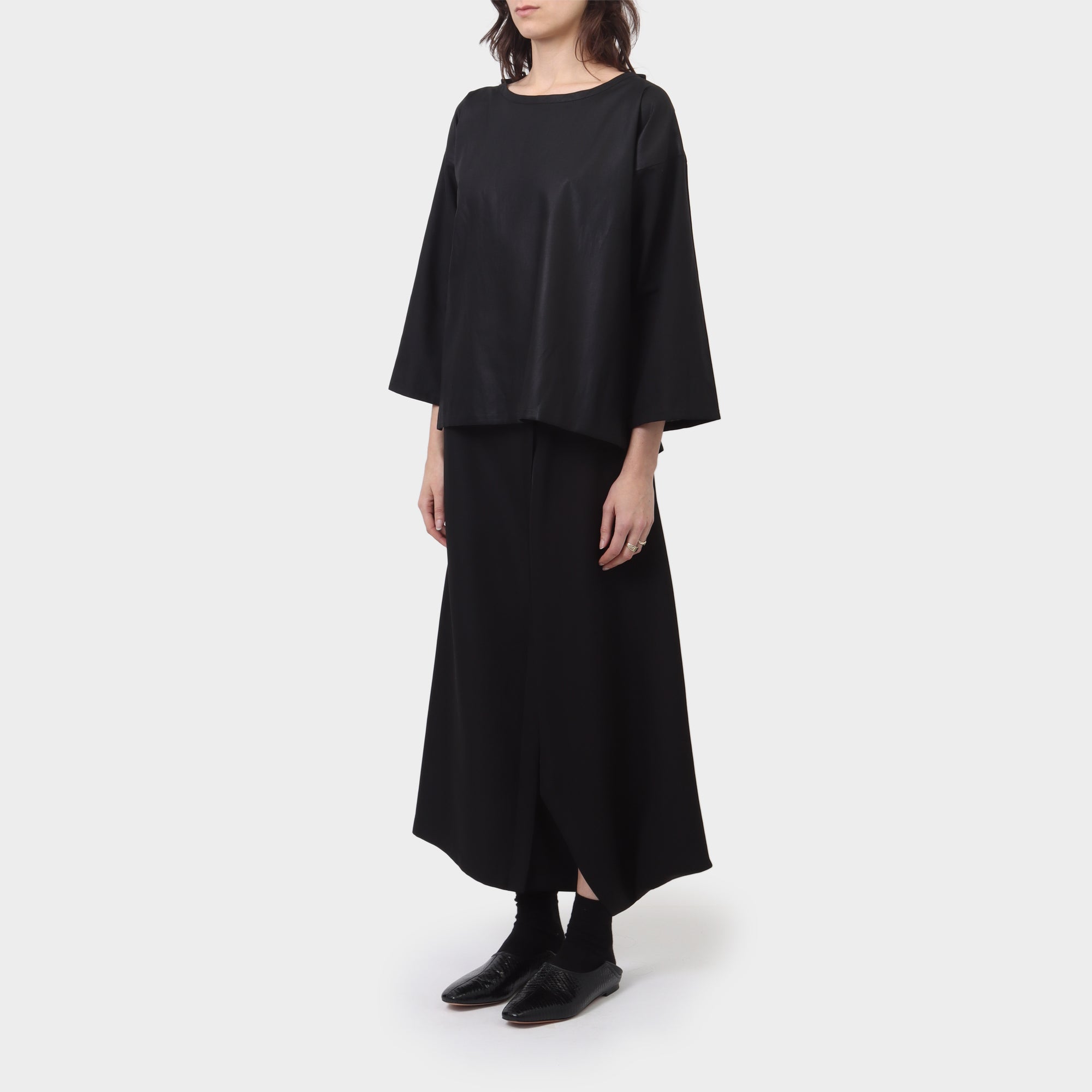 Issey Miyake 1325 Square Cut Top