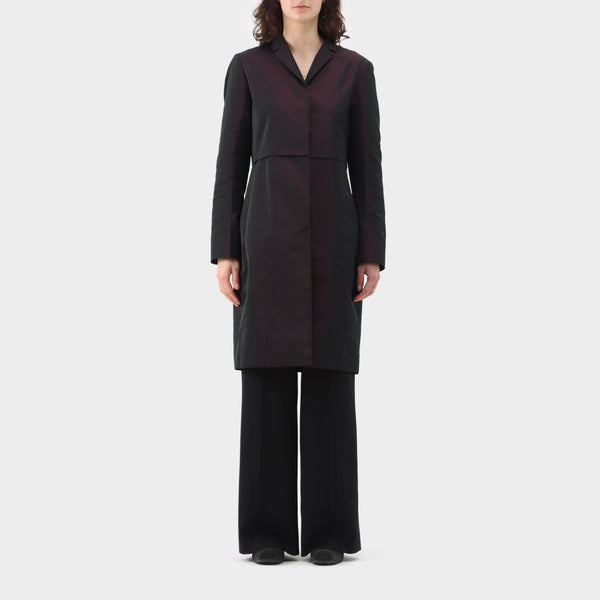 Jil Sander Iridescent Car Coat