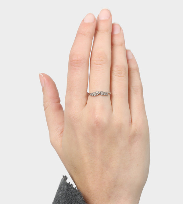 Julia Deville Custom Deco / Halo Weder Ring
