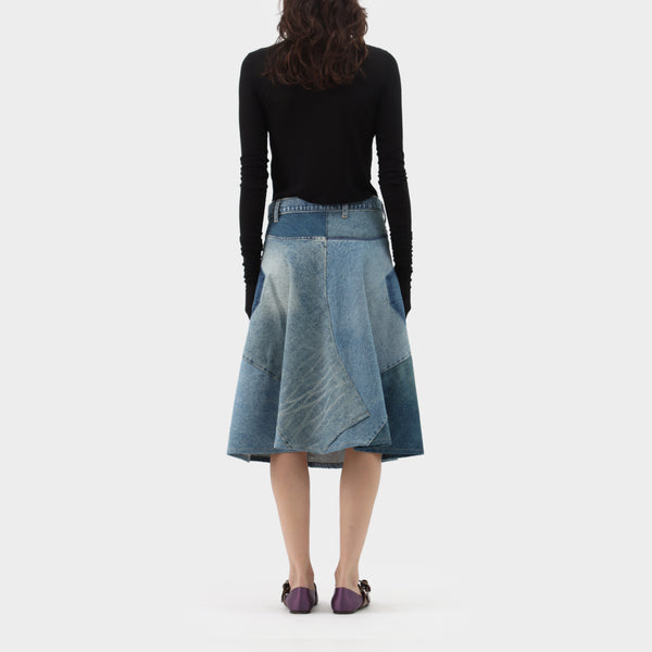 Junya Watanabe Patchwork skirt