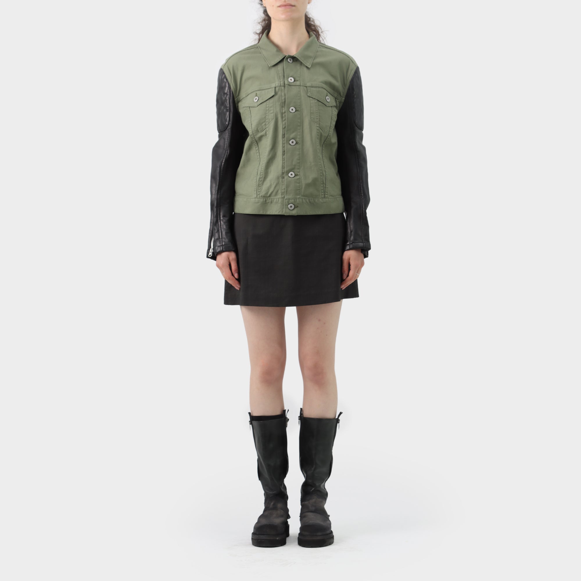 Junya Watanabe Cropped Padded Sleeve Jacket