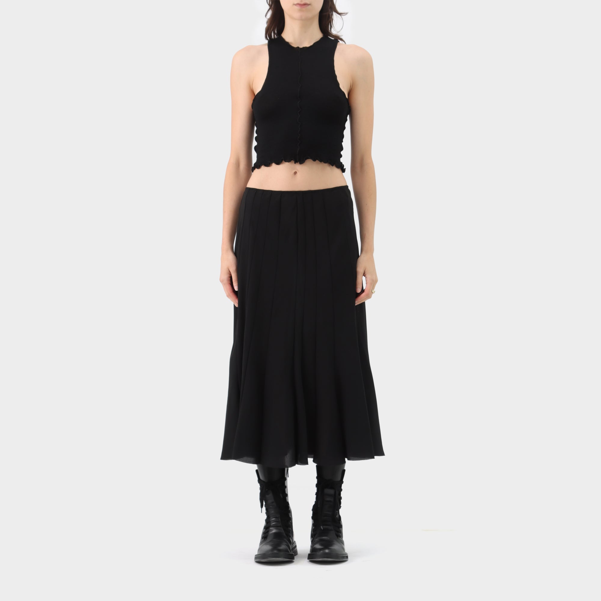Junya Watanabe Panelled Kick Skirt