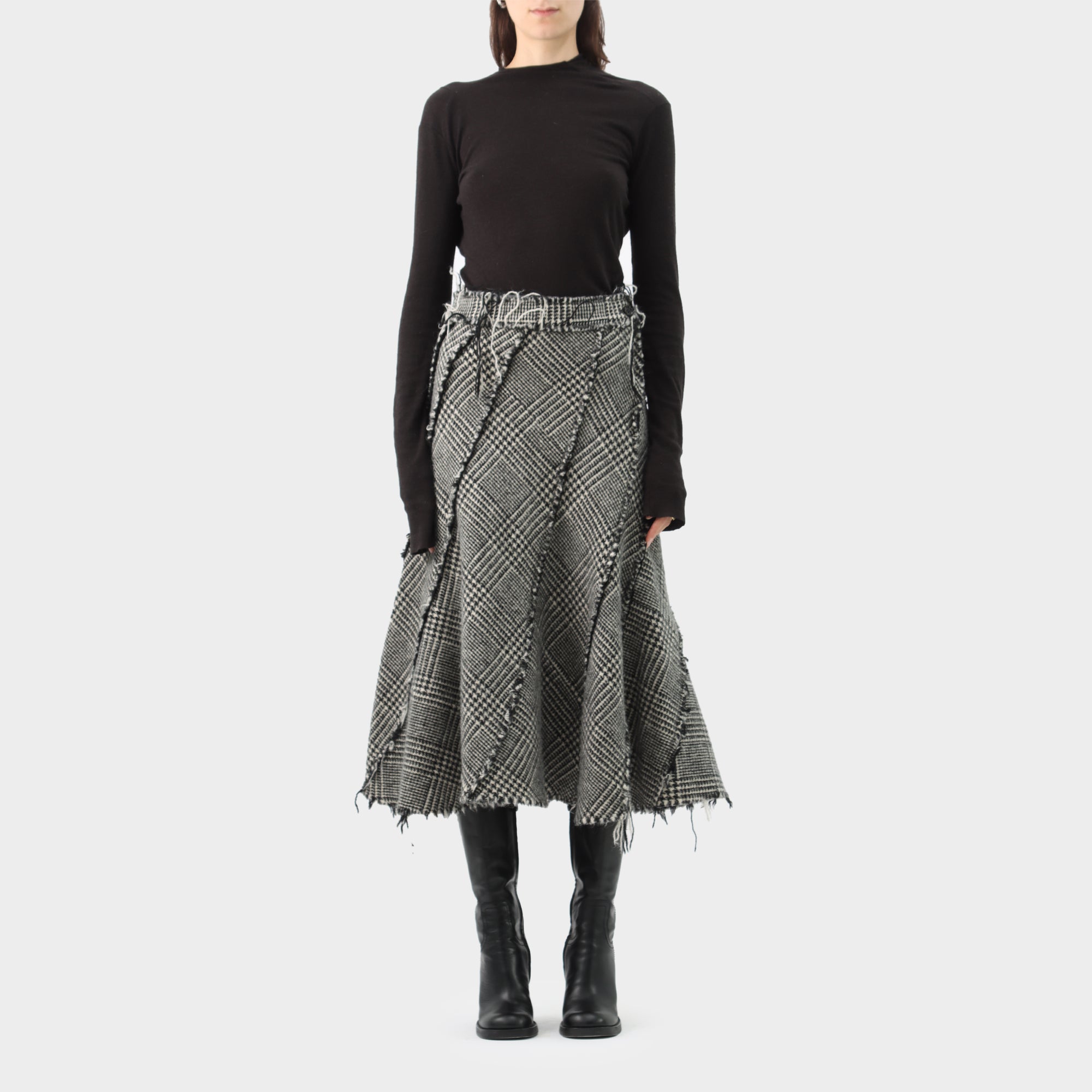 Comme des Garcons Tricot Wool Skirt