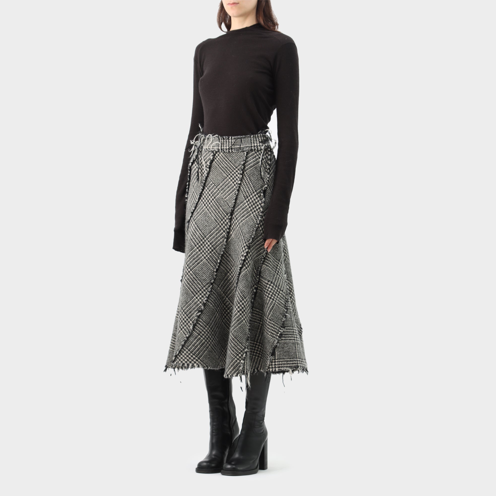 Comme des Garcons Tricot Wool Skirt