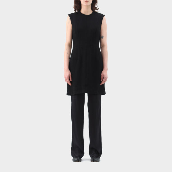 Junya Watanabe Woven Wool Apron Dress