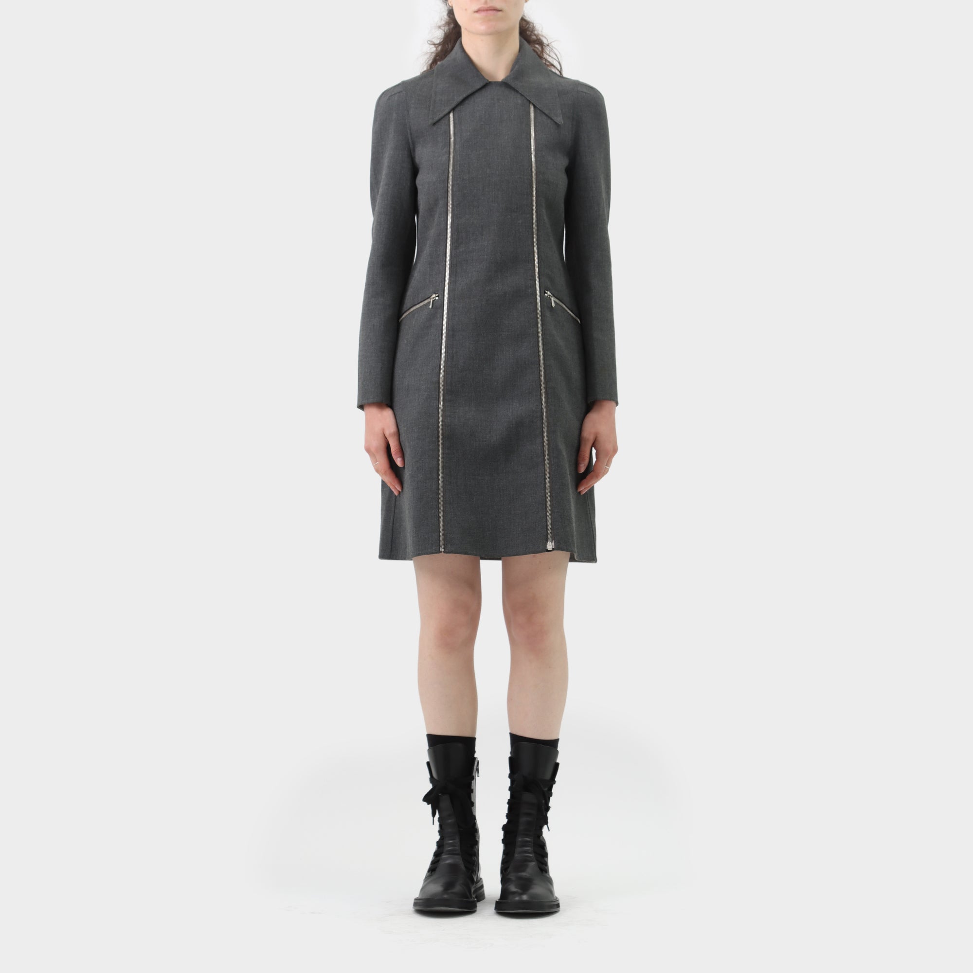 Katharine Hamnett London Zipped Trench Dress