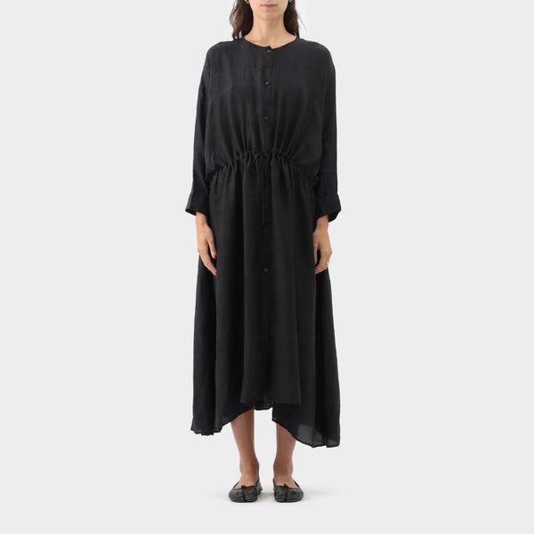 Kaval Button up Silk Voile Dress