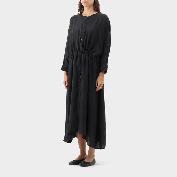 Kaval Button up Silk Voile Dress