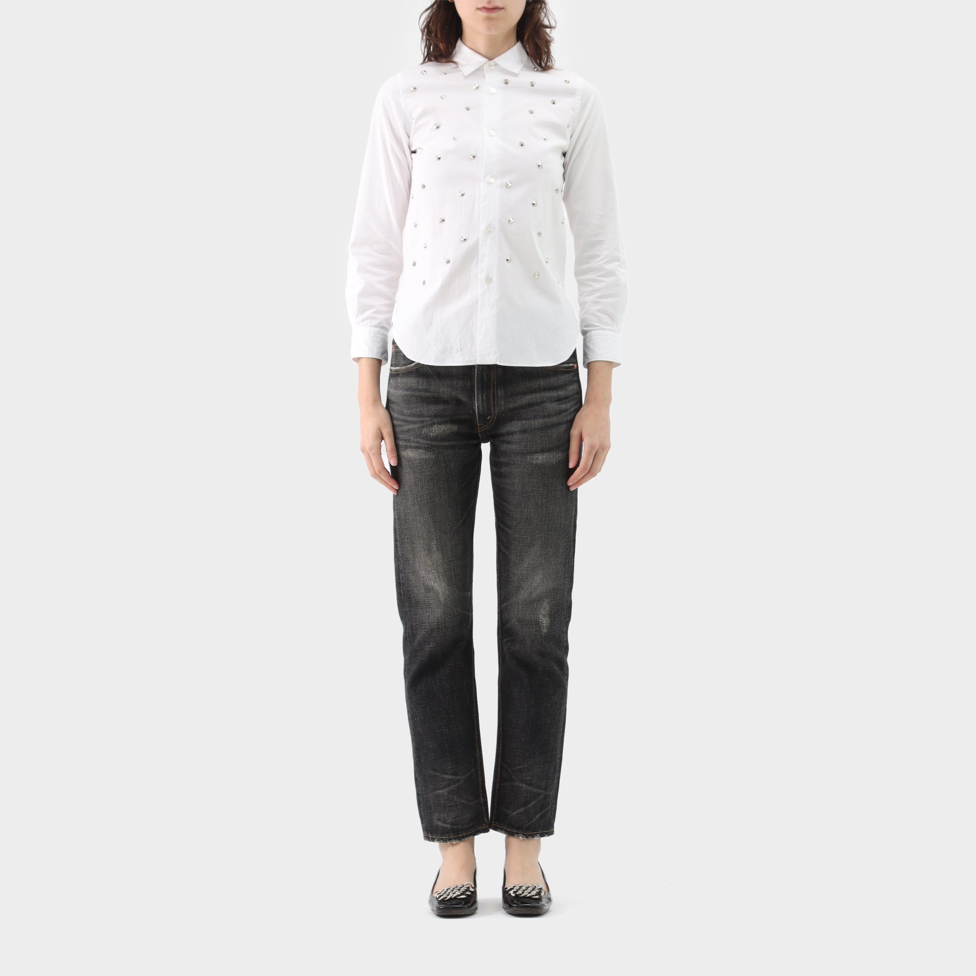 Junya Watanabe Cotton Studded Shirt