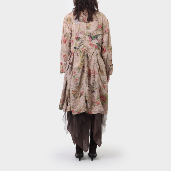 Magnolia Pearl Up Cycled Floral Coat