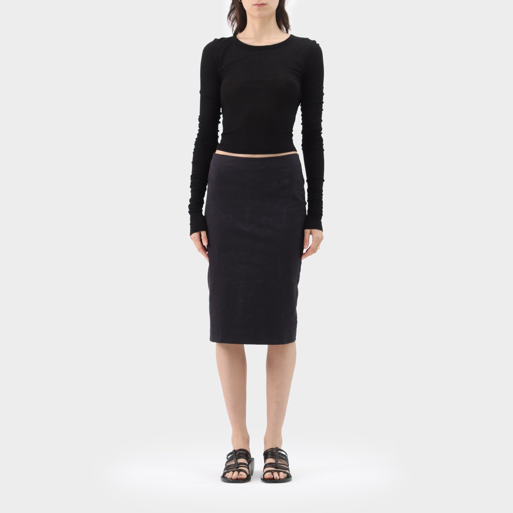 Maison Margiela Patterned Pencil Skirt