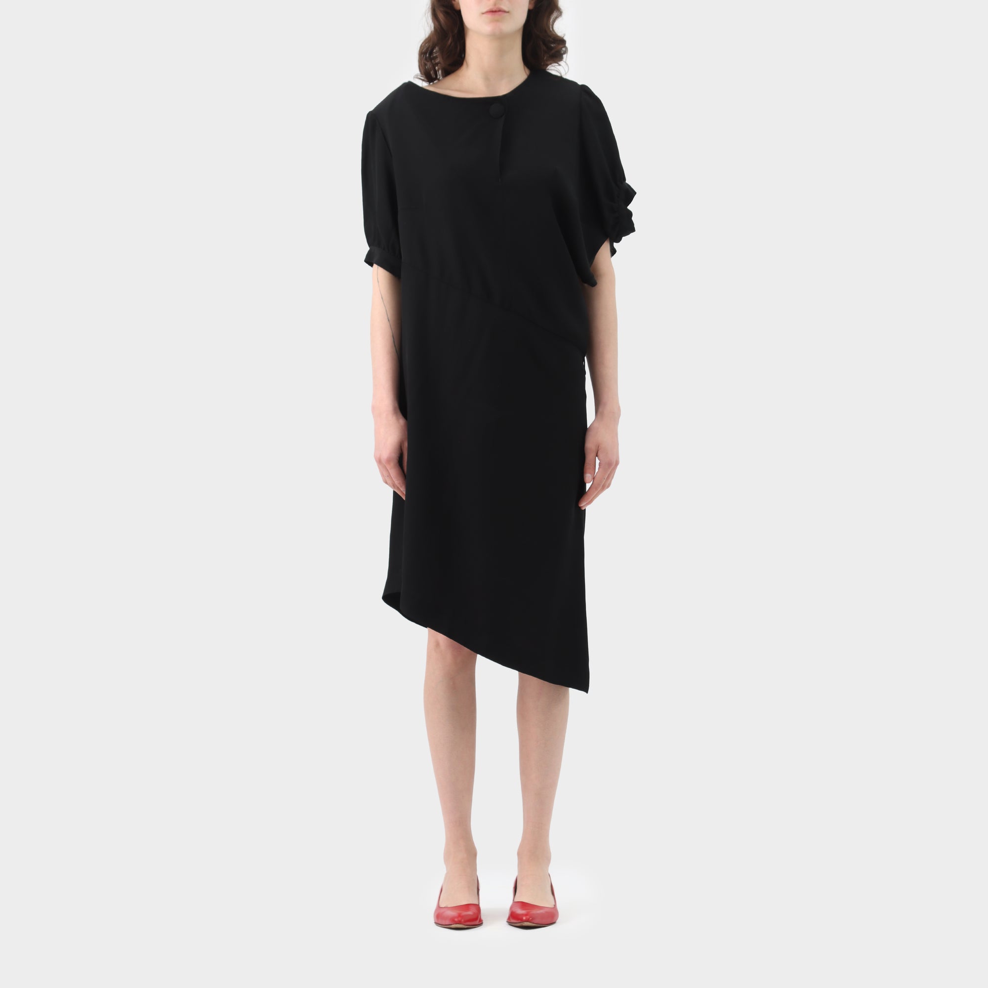 Maison Margiela Side Ways Button Dress