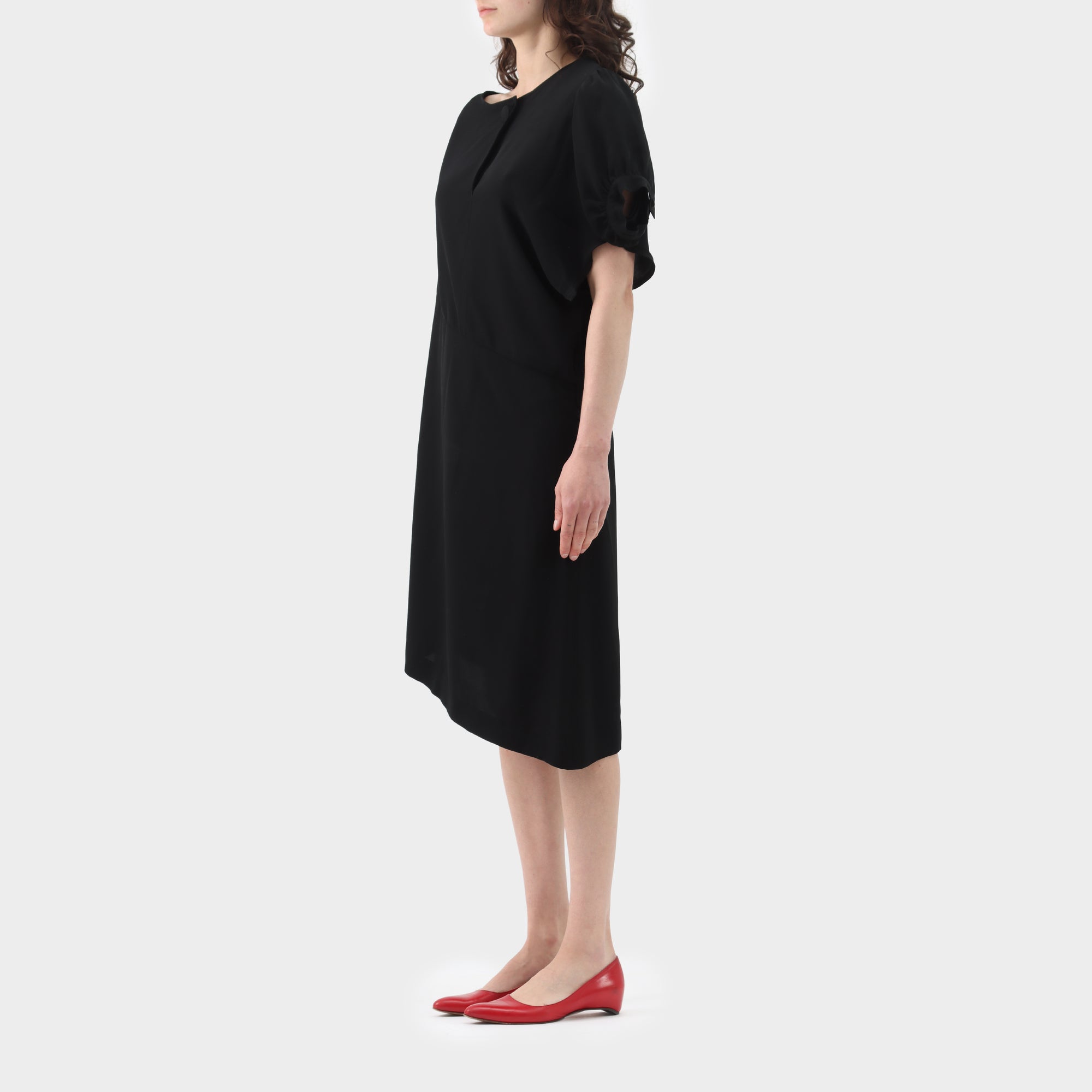 Maison Margiela Side Ways Button Dress