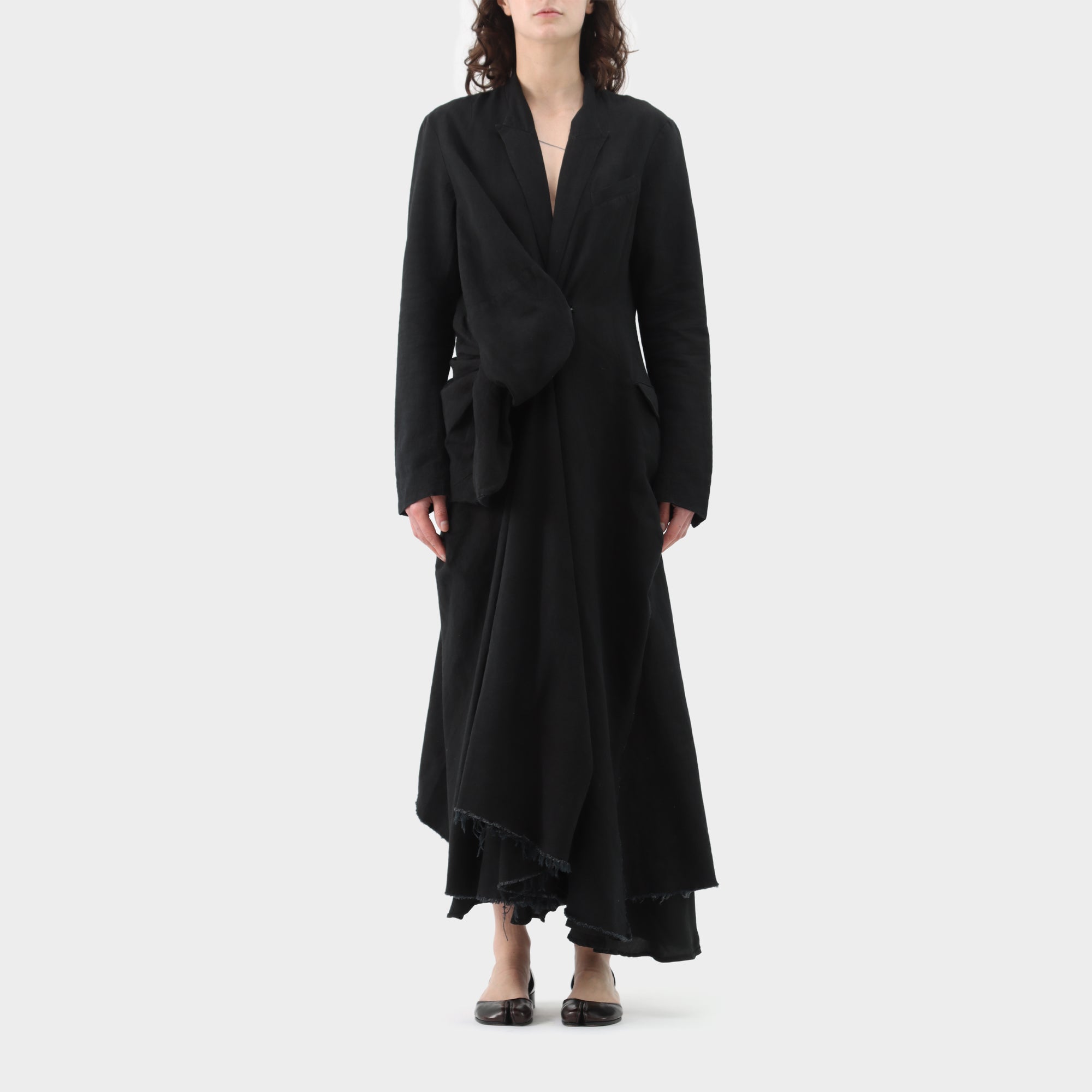 Marc le Bihan Deconstructed Wrap Dress