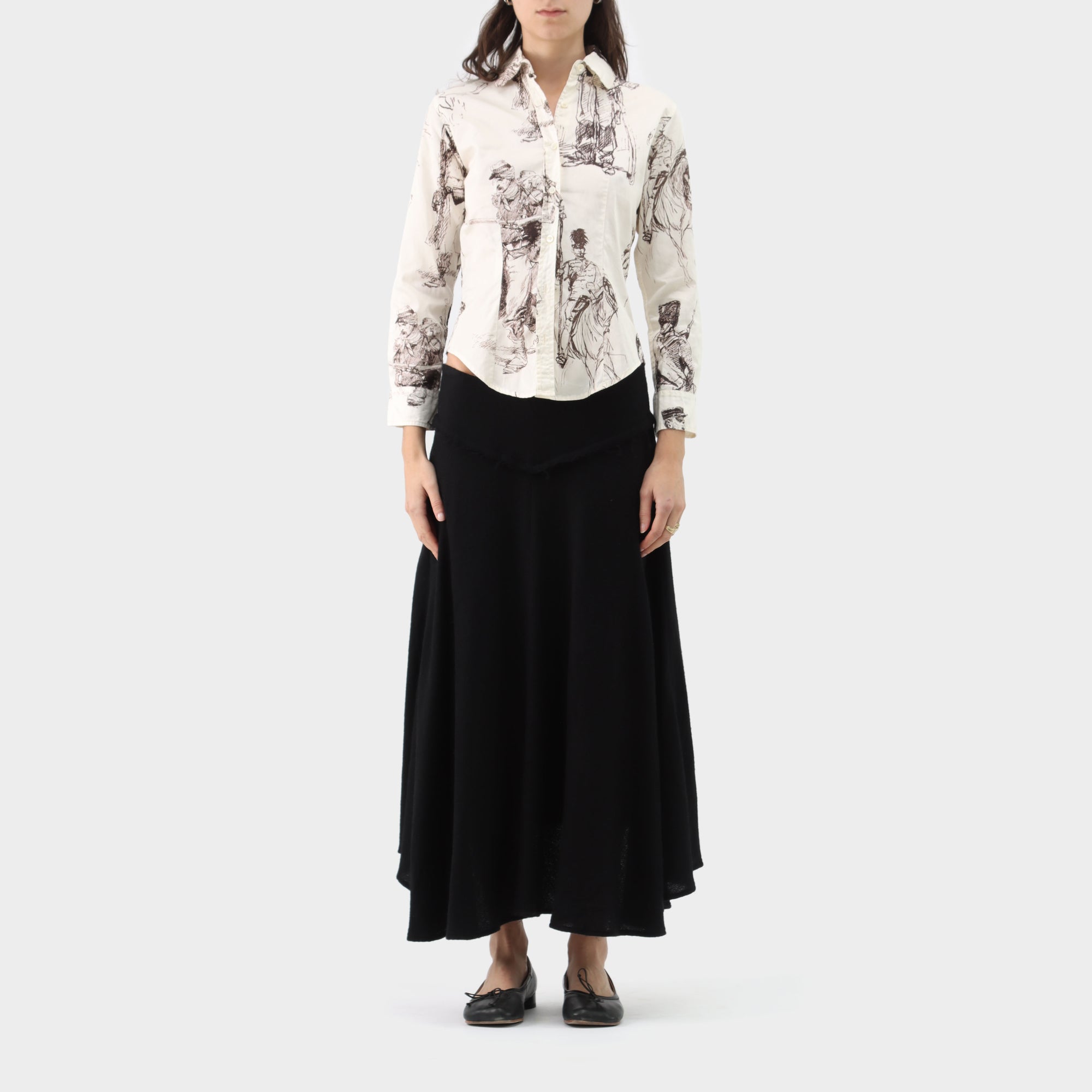 Paul Harnden Shoemakers Cotton Printed Shirt