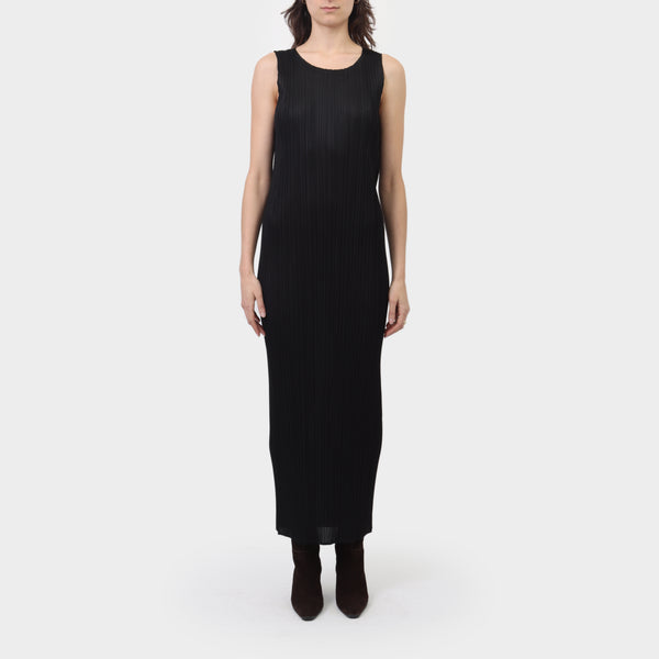 Pleats Please Pleated Column Dress