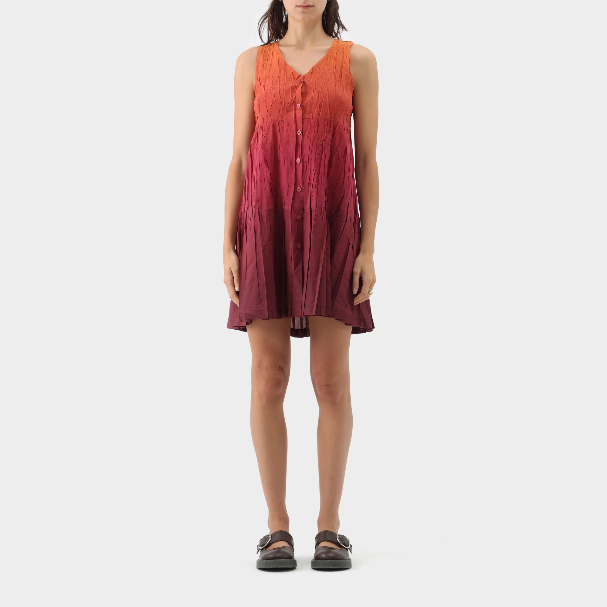 Pleats Please Ombre Tank Dress