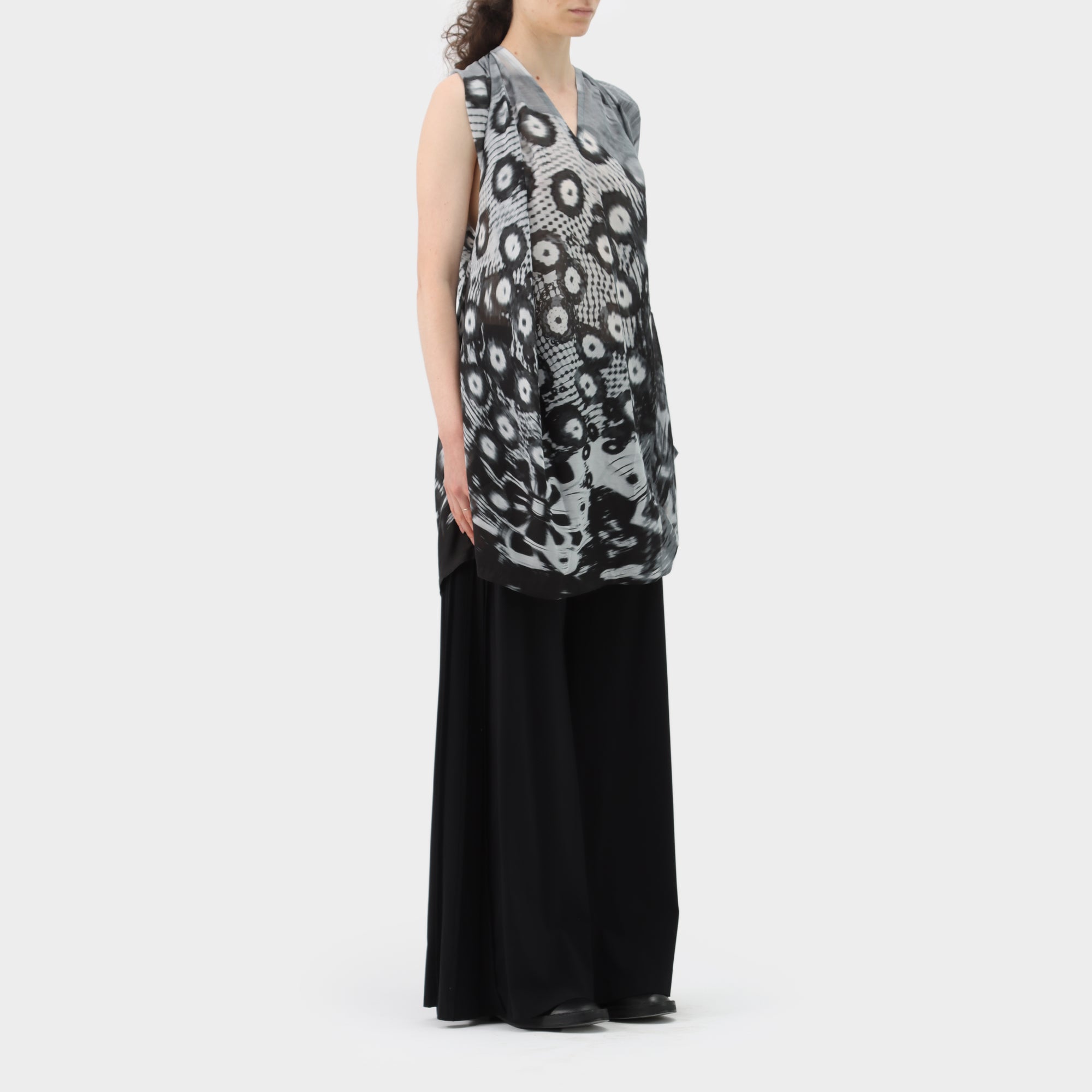 Issey Miyake Patterned Polyester Dress
