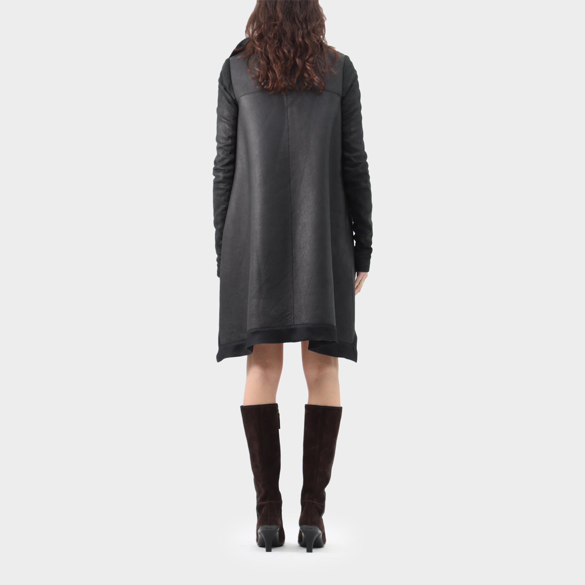 Rick Owens Fleece lined Tail Coat