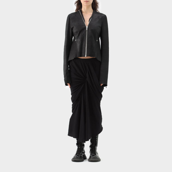 Rick Owens Leather Naske Klaus Jacket