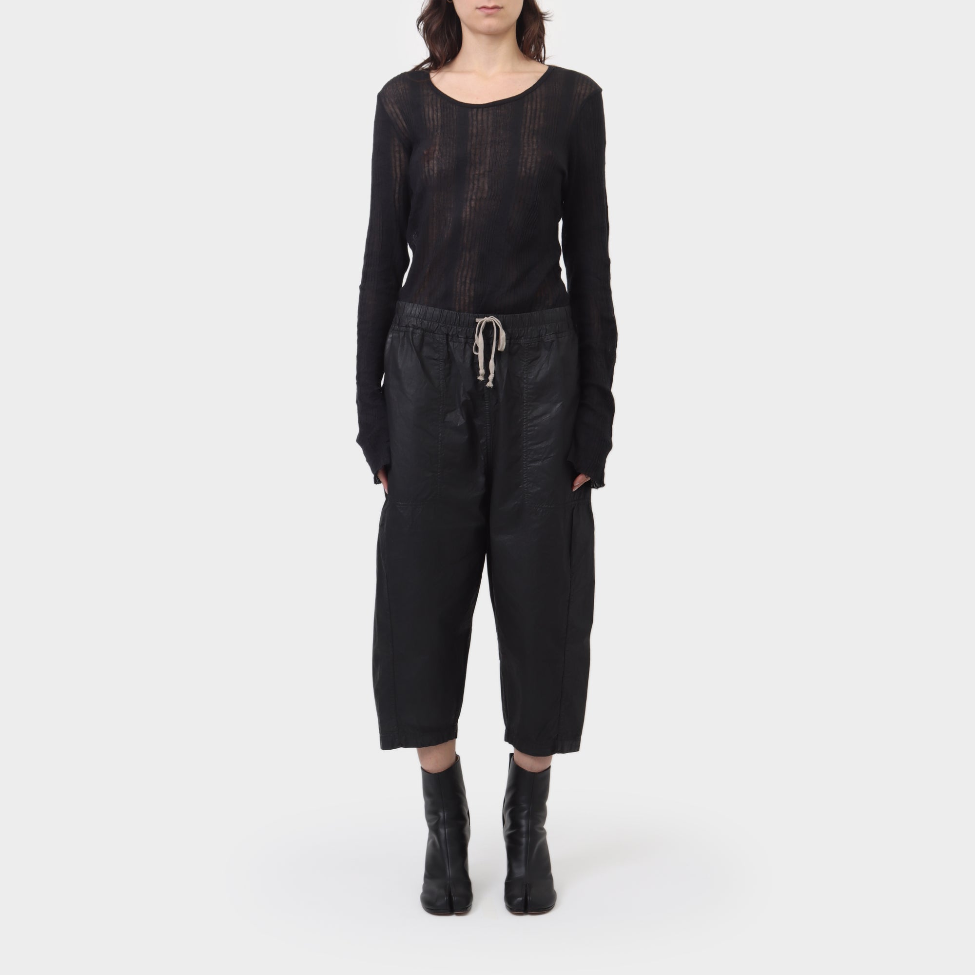 Rick Owens DRKSHDW Cropped Drawstring Pantalone Pants