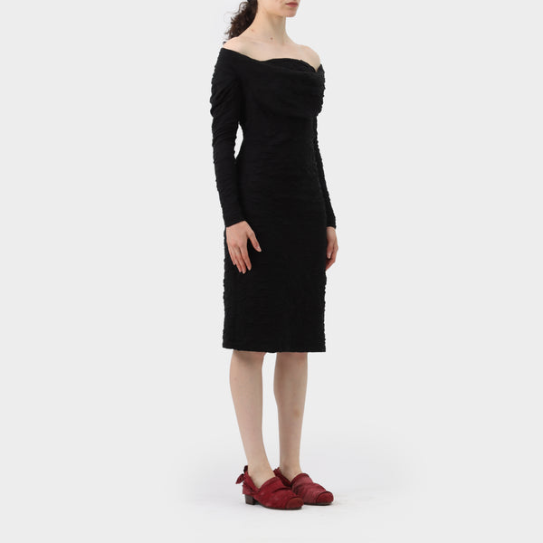 Vivienne Westwood Anglomania Textured Long sleeve Dress