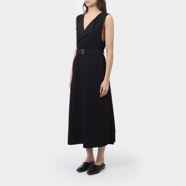 Y-3 Zip-Up Tech Dress with Snap Closures