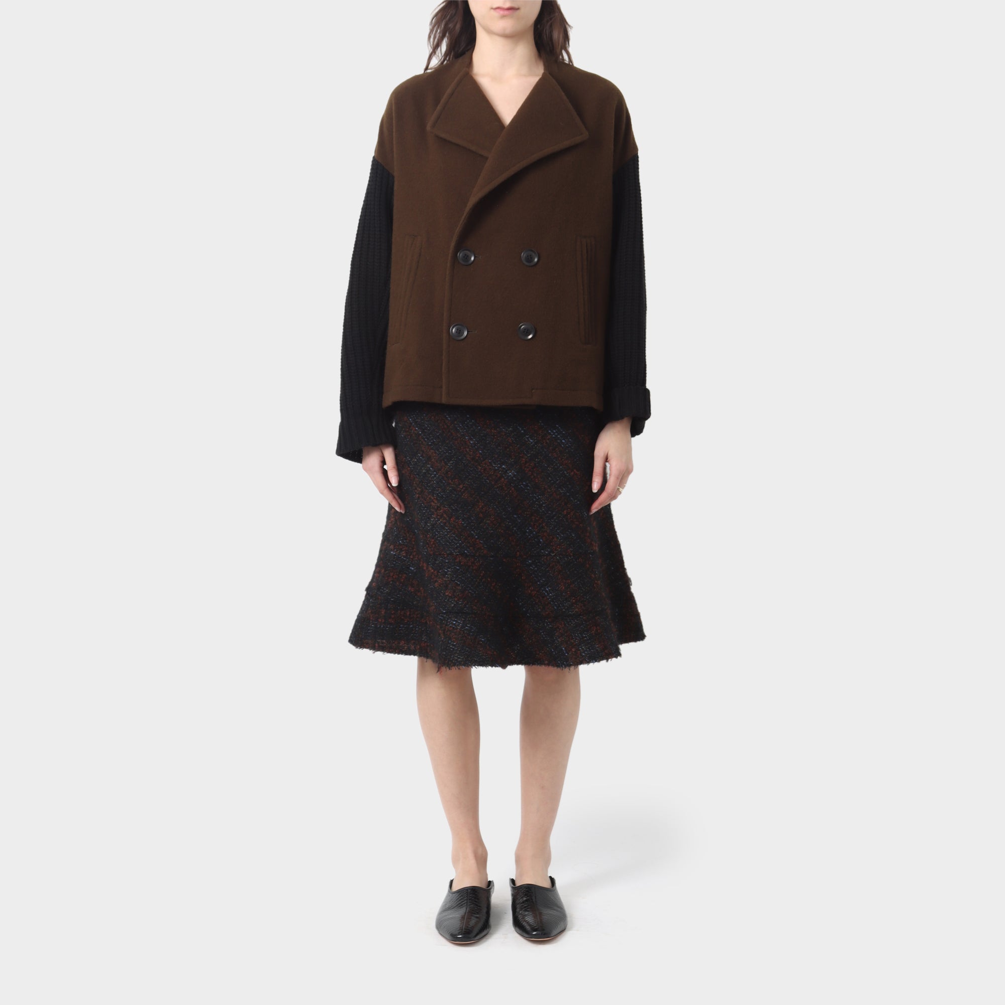 Y's Yohji Yamamoto Double Breasted Coat