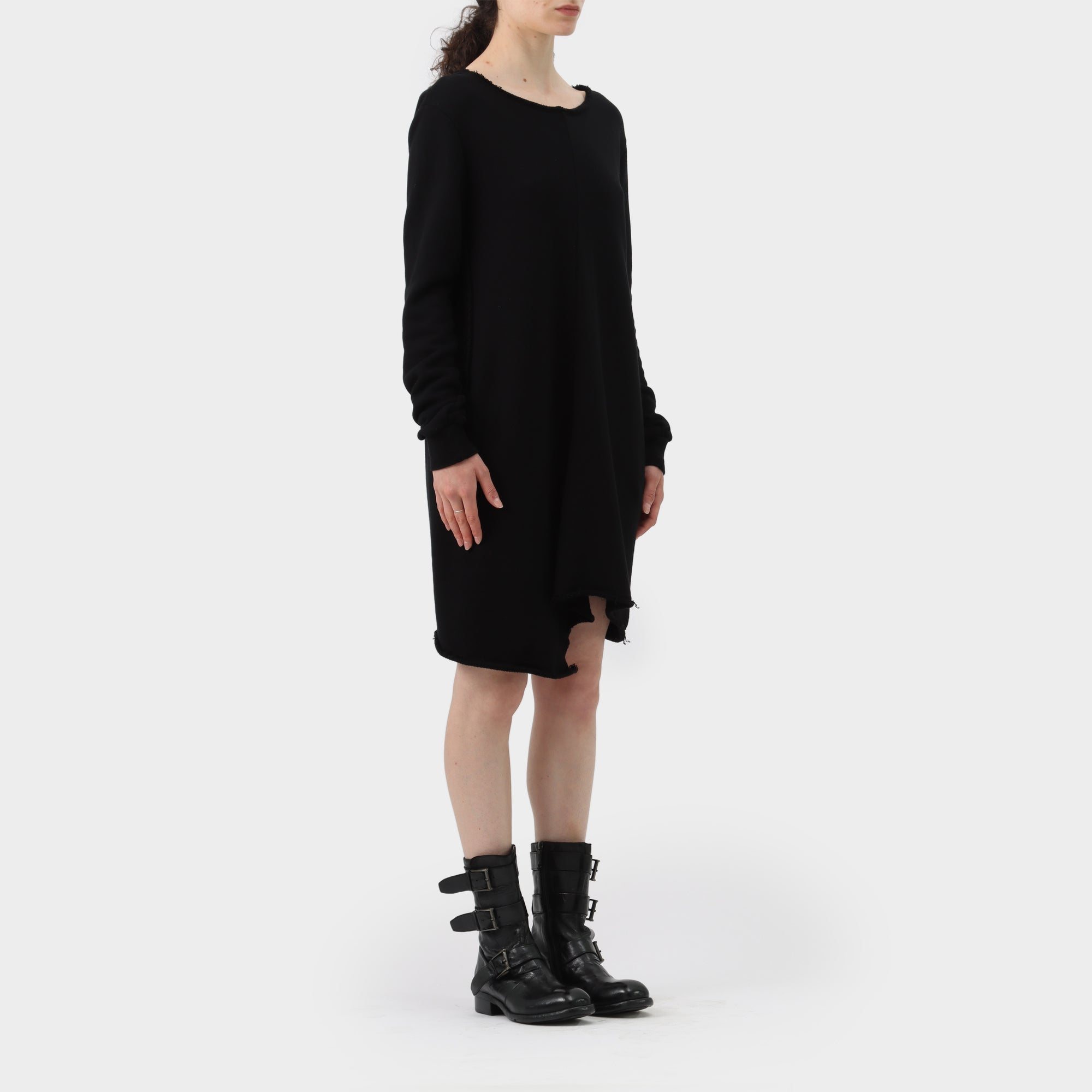 Y's Yohji Yamamoto Asymmetric Sweater Dress