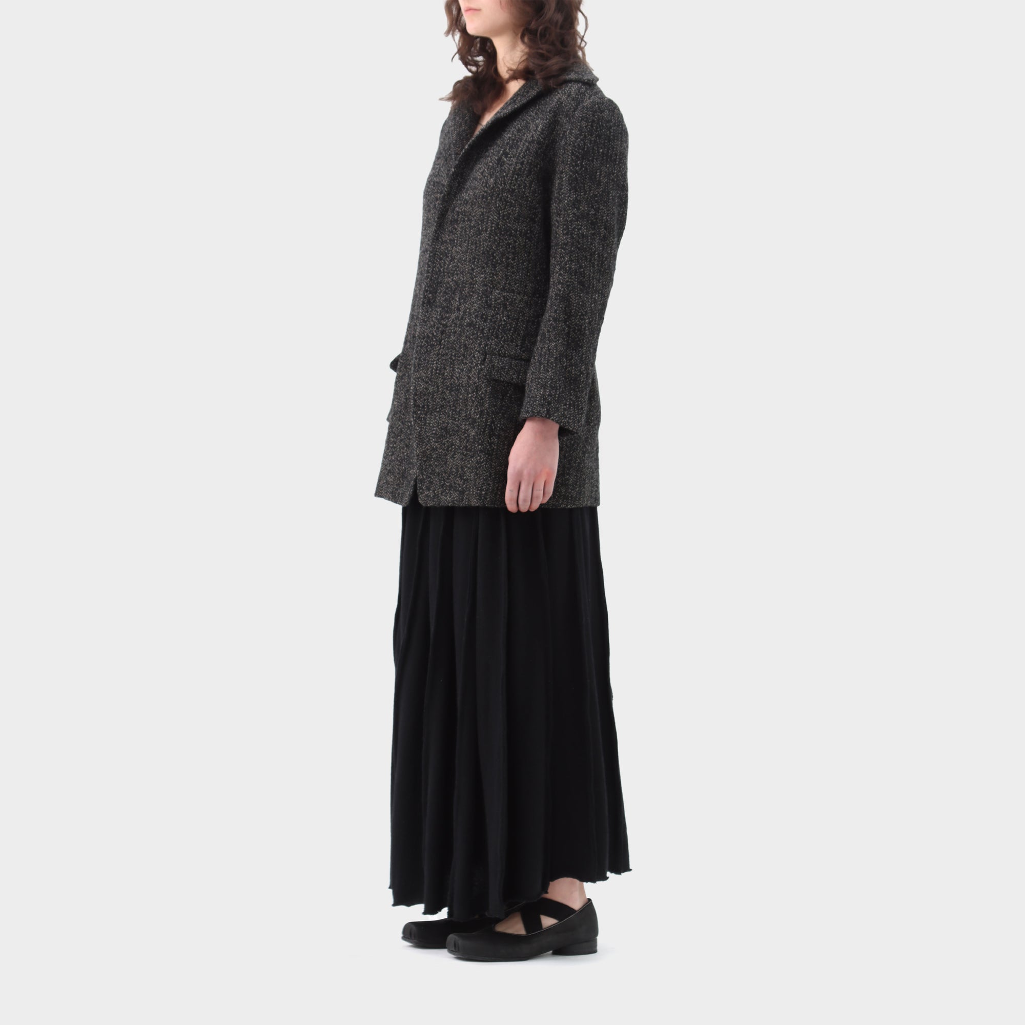 Yohji Yamamoto Noir Wool Longline Jacket