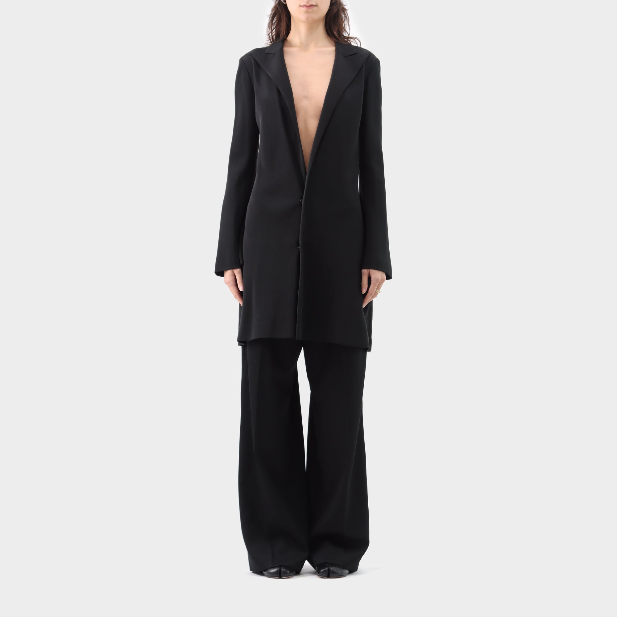 Yohji Yamamoto Low Button Bias Cut Jacket