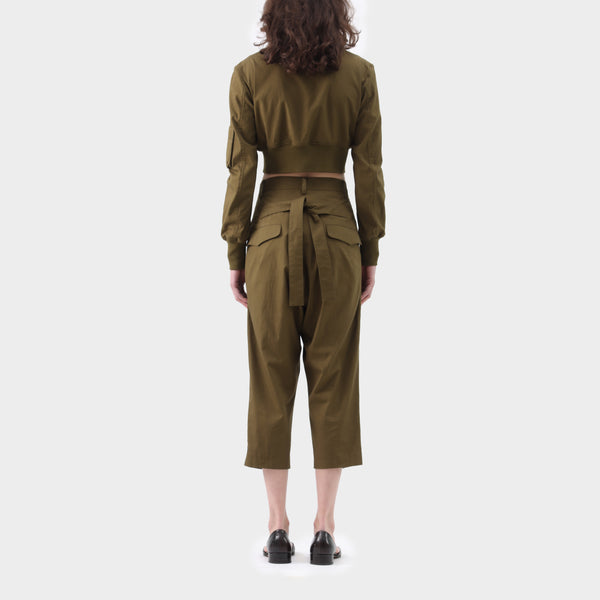 Yohji Yamamoto Regulation Military Bomber and Pant Set