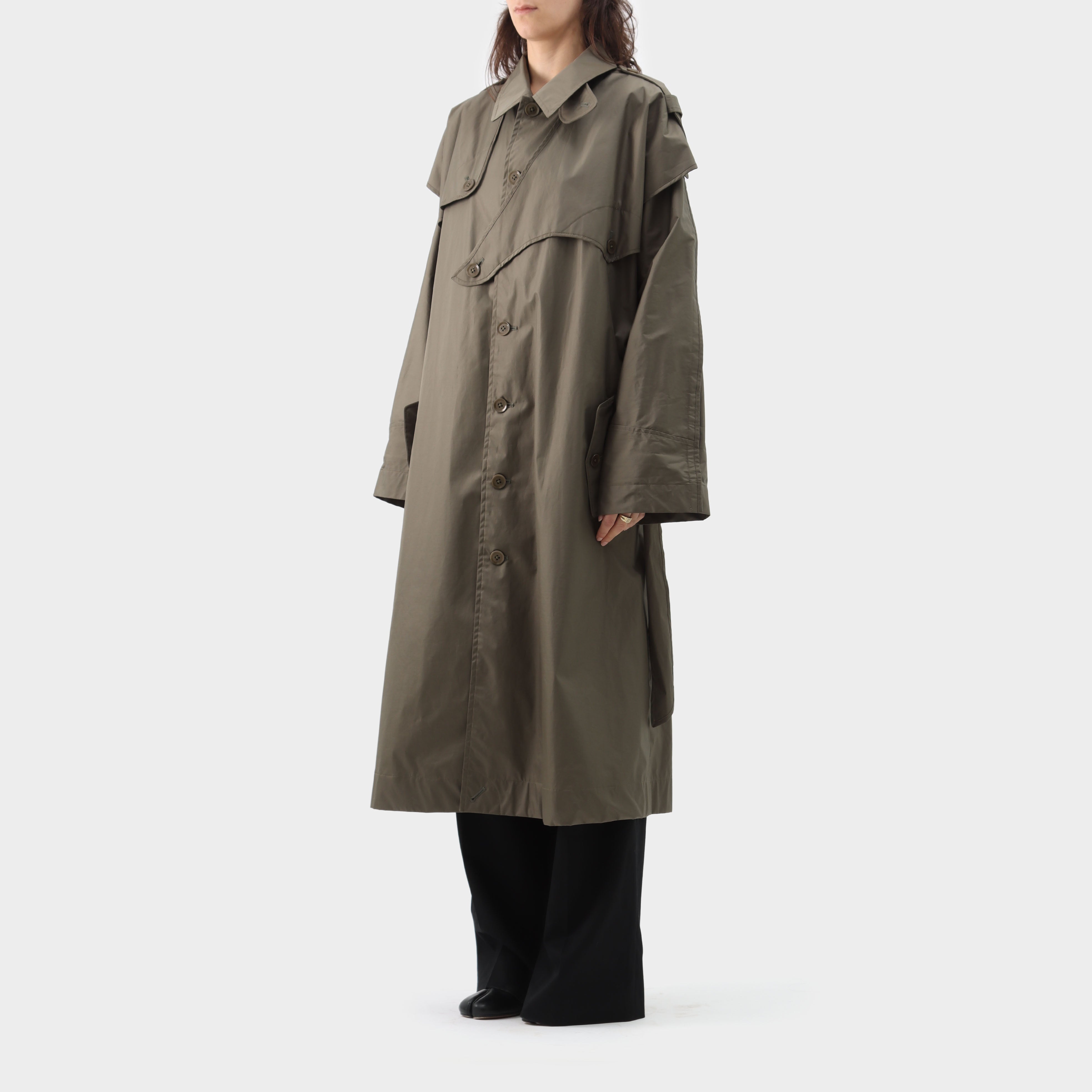 Yohji Yamamoto Pour Homme Wool Lined Trench Coat Shop Bruce