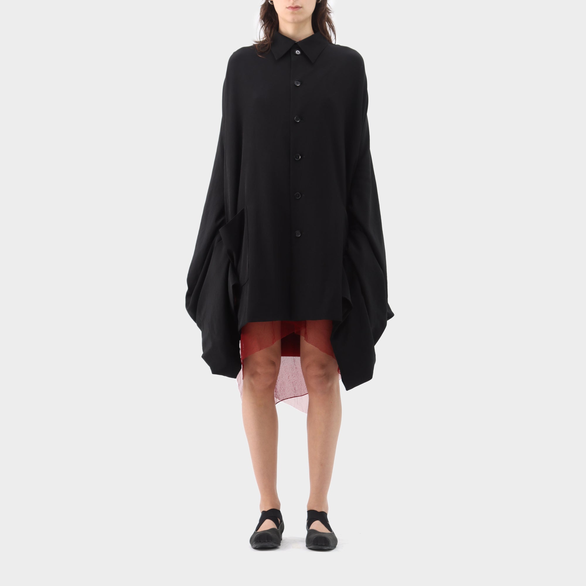 Yohji Yamamoto Exaggerated Sleeve Kimono Jacket