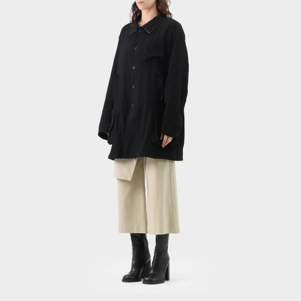 klasica wool lined multi pocket jacket