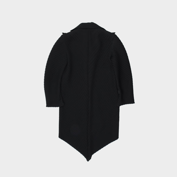 Issey Miyake sculptural fishtail coat