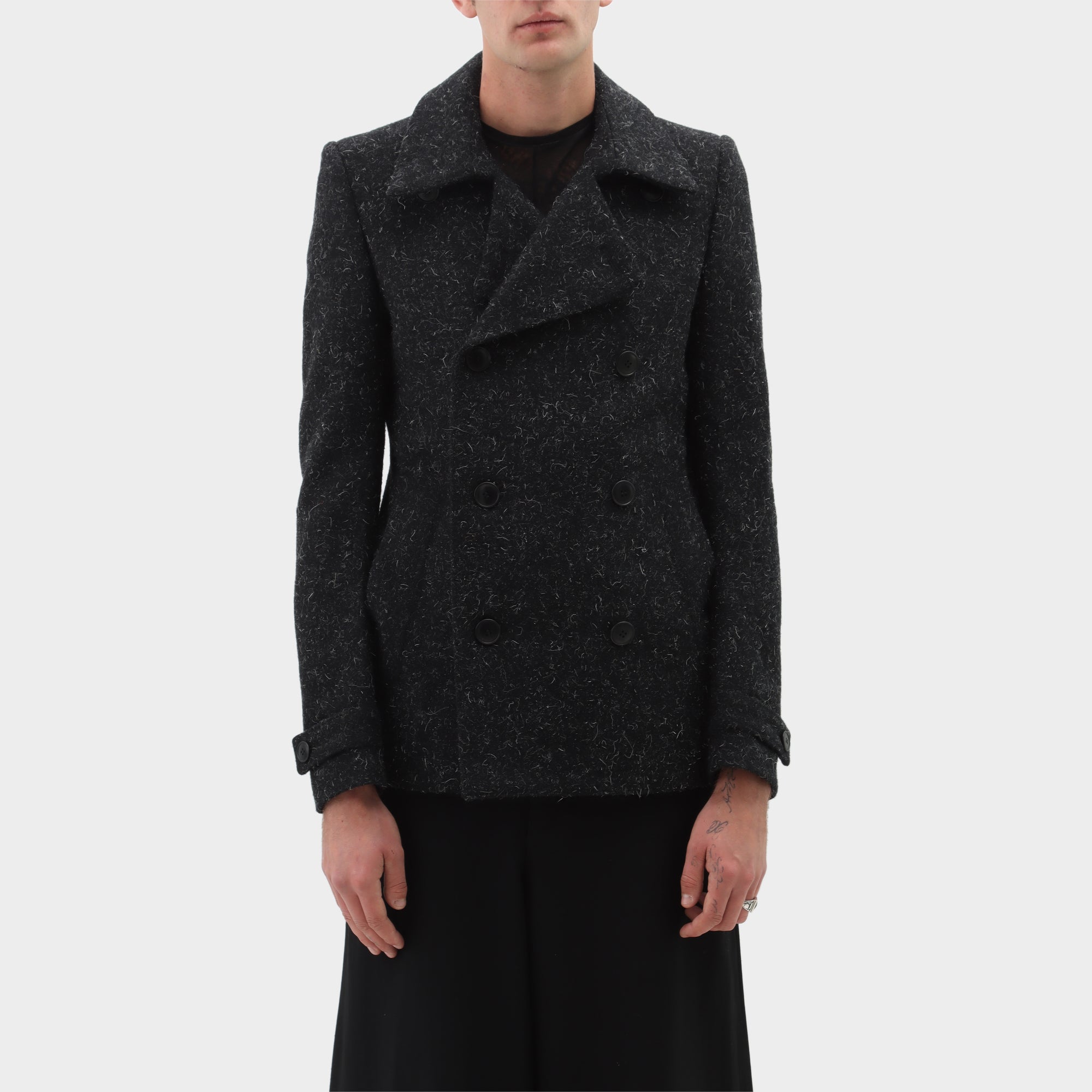 Deepti Vulcanised Caban Coat