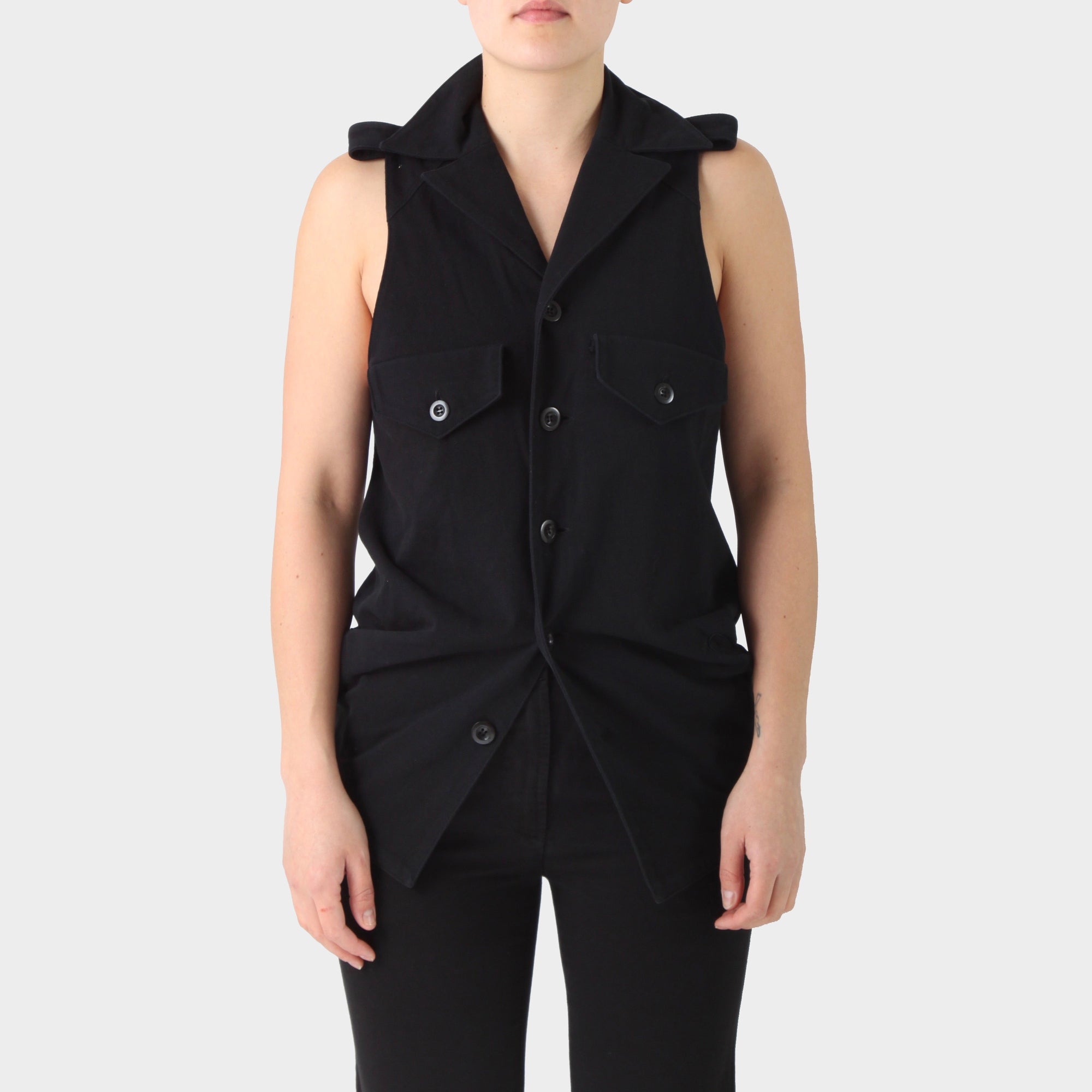 Y’s Red Label Heavy Cotton Vest